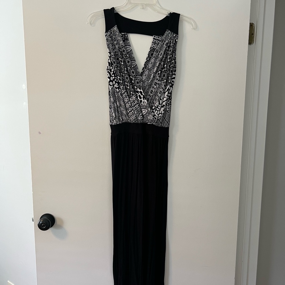 Black and White Jumpsuit